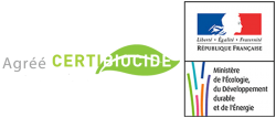 Certibiocide — Certificat agréé par l'État
