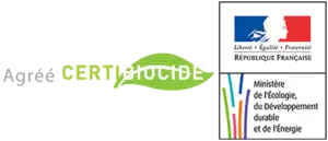 Agréé Certibiocide par l'État