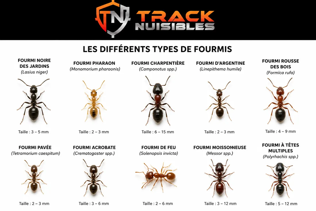 Fourmi noire des jardins (Lasius niger) en gros plan